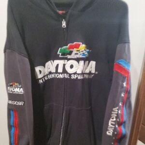 NASCA Black Jacket with Colorful Logo